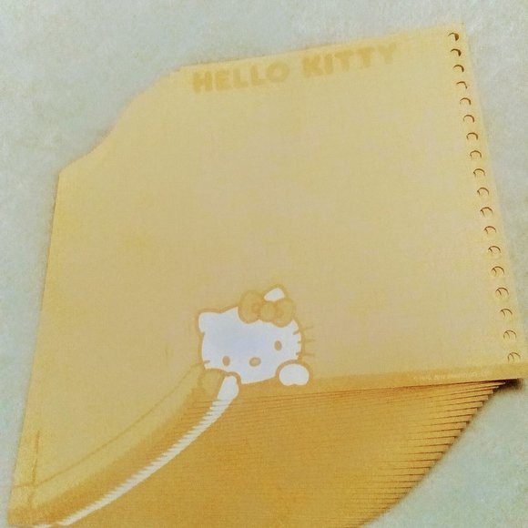 Hello Kitty Sanrio Vintage Notebook Graph Pages Ephemera Junk journal Paper lot - Picture 2 of 9